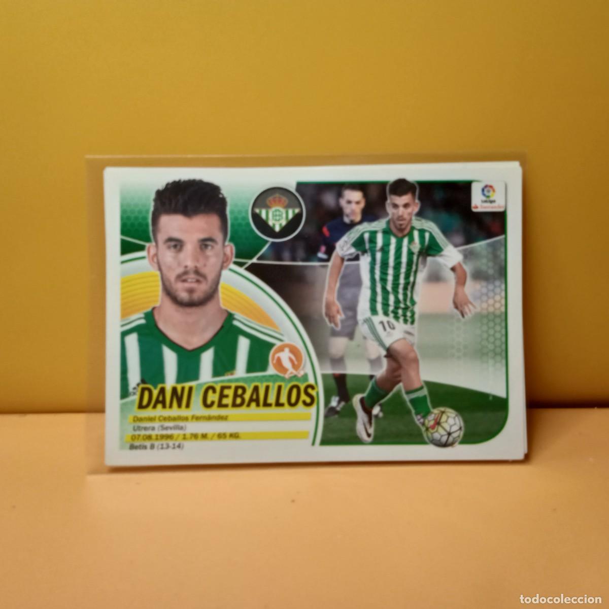 Football Stickers: EDICIONES ESTE 2016 2017 16 17 REAL BETIS DANI CEBALLOS 12
