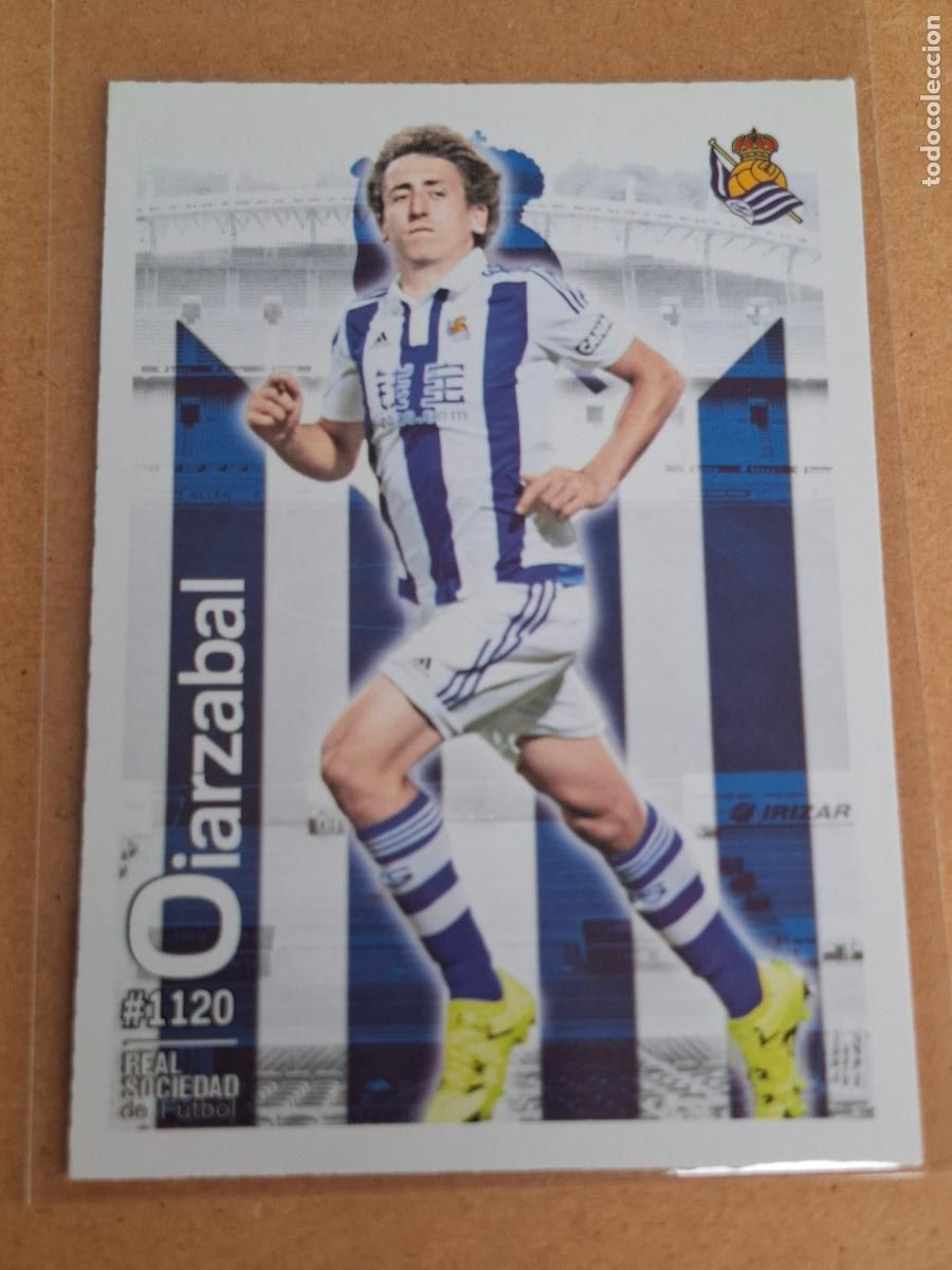 Cromos de f&uacute;tbol: MUNDICROMO 2015 2016 15 16 - 1120 OIARZABAL ( ROOKIE ) - REAL SOCIEDAD - CP14