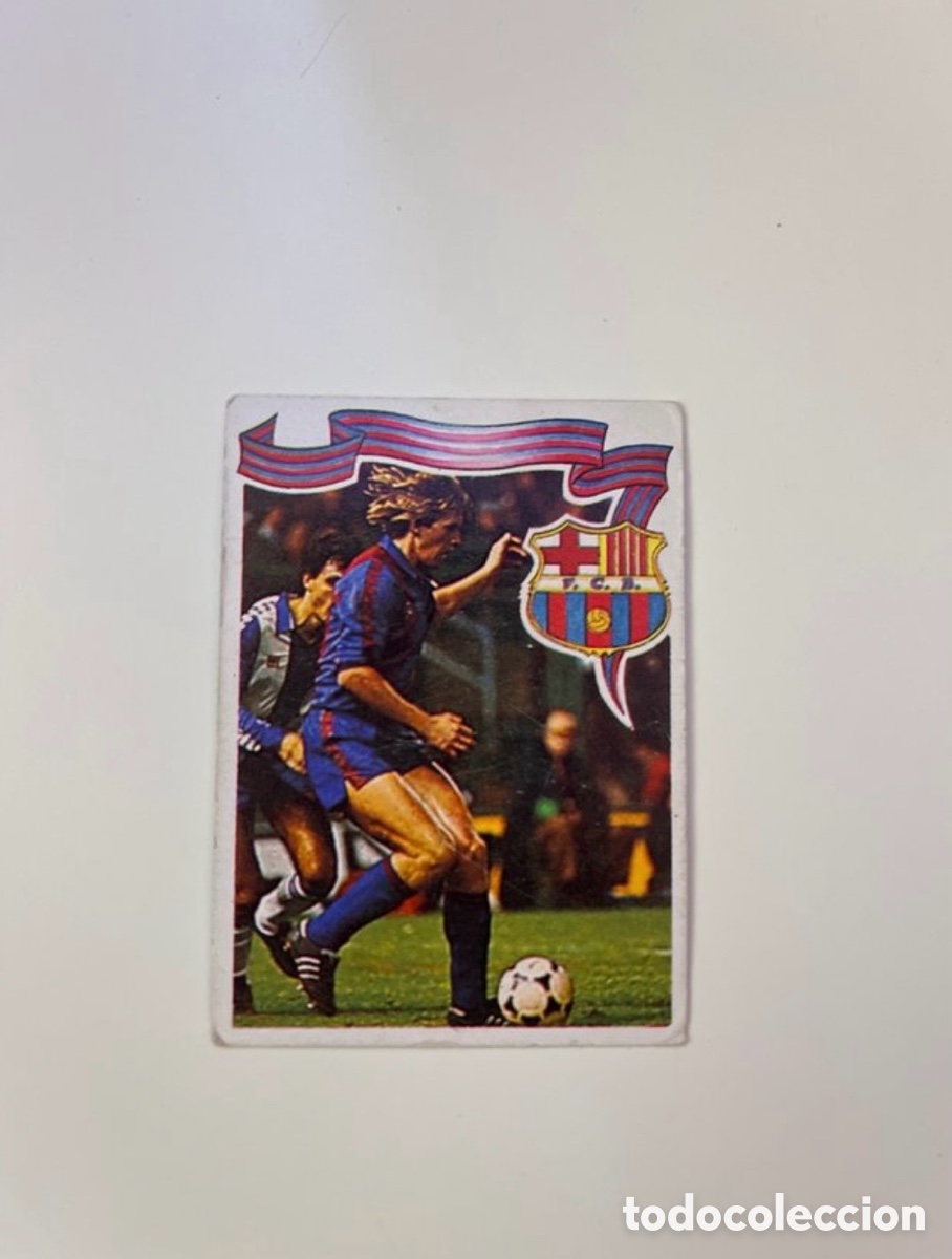 Cromos de f&uacute;tbol: Cromo Schuster 84/85 Edici&oacute;n Maga
