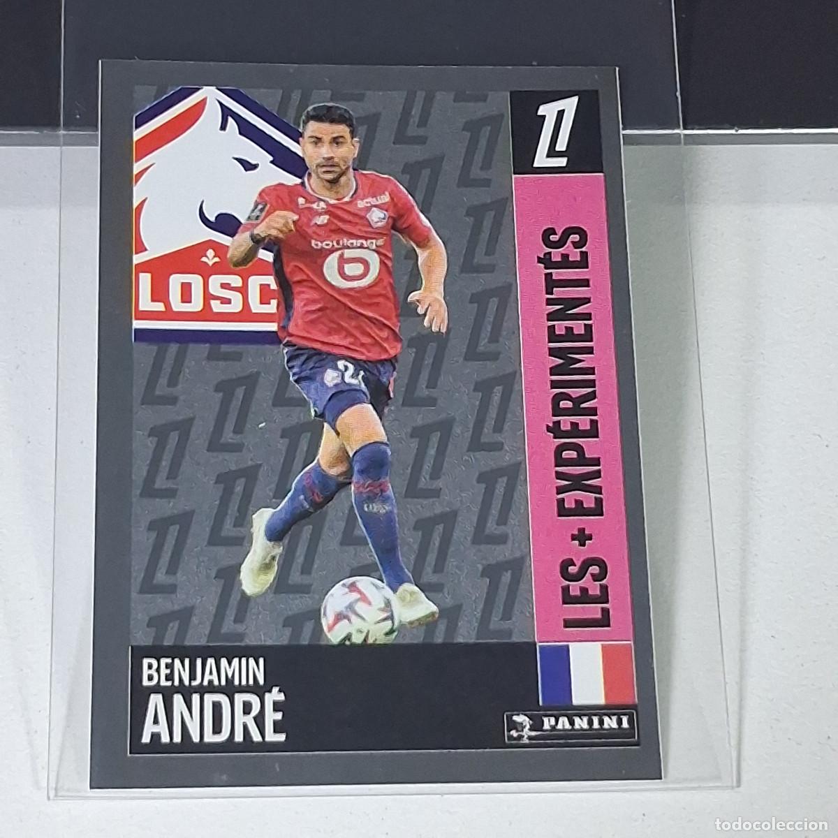 Cromos de f&uacute;tbol: B40 93 BENJAMIN ANDRE LOSC LILLE CROMO FUTBOL PANINI LIGUE 1 FOOT 24-25 LIGA FRANCIA 2024-2025
