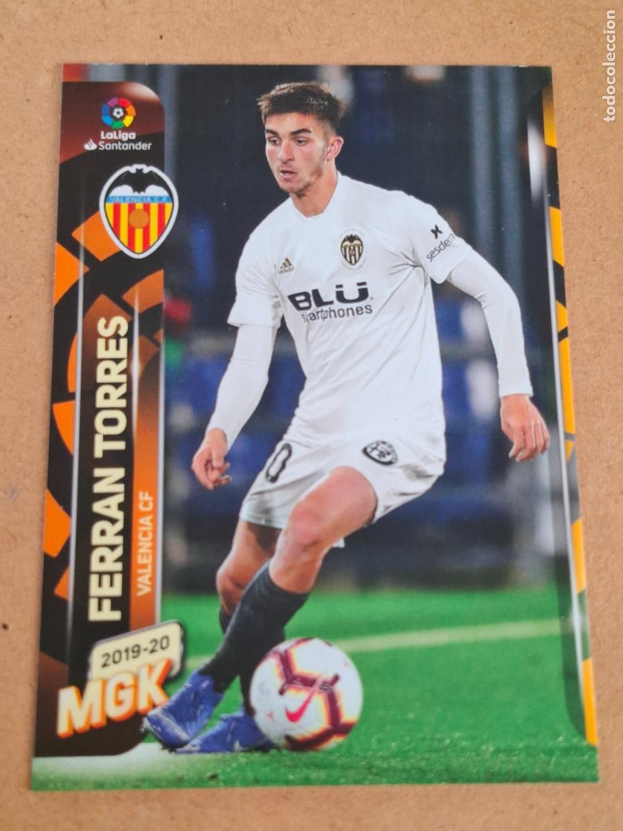 Cromos de f&uacute;tbol: MUNDICROMO 2019 2020 19 20 - 321 FERRAN TORRES - VALENCIA CF - CP14