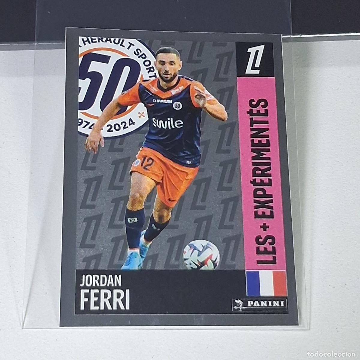 Cromos de f&uacute;tbol: B40 94 JORDAN FERRI MONTPELLIER CROMO FUTBOL PANINI LIGUE 1 FOOT 24-25 LIGA FRANCIA 2024-2025