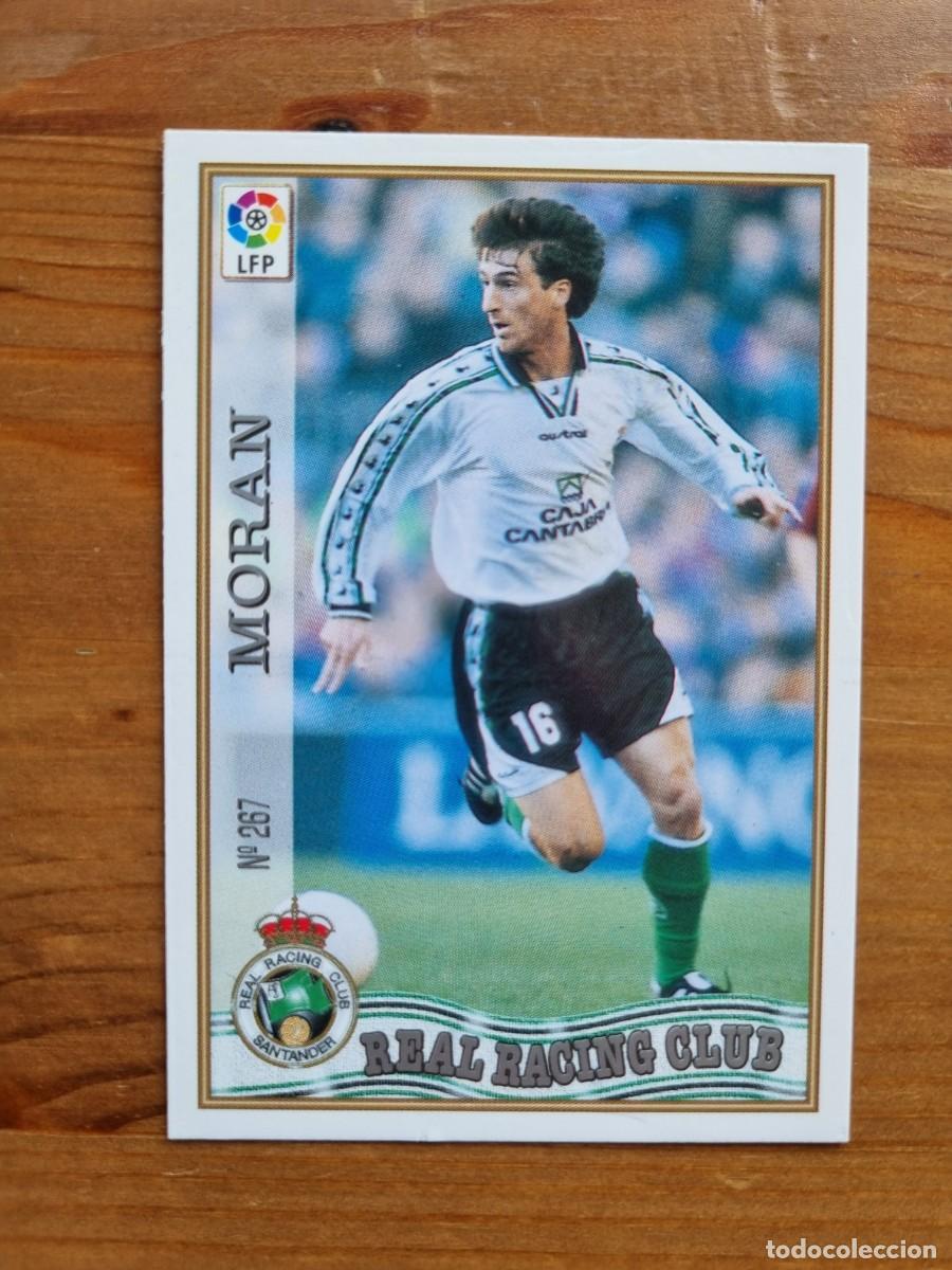 Cromos de f&uacute;tbol: 267 MOR&Aacute;N (Racing de Santander). Las Fichas de la Liga 1997 1998 97 98 (Mundicromo)