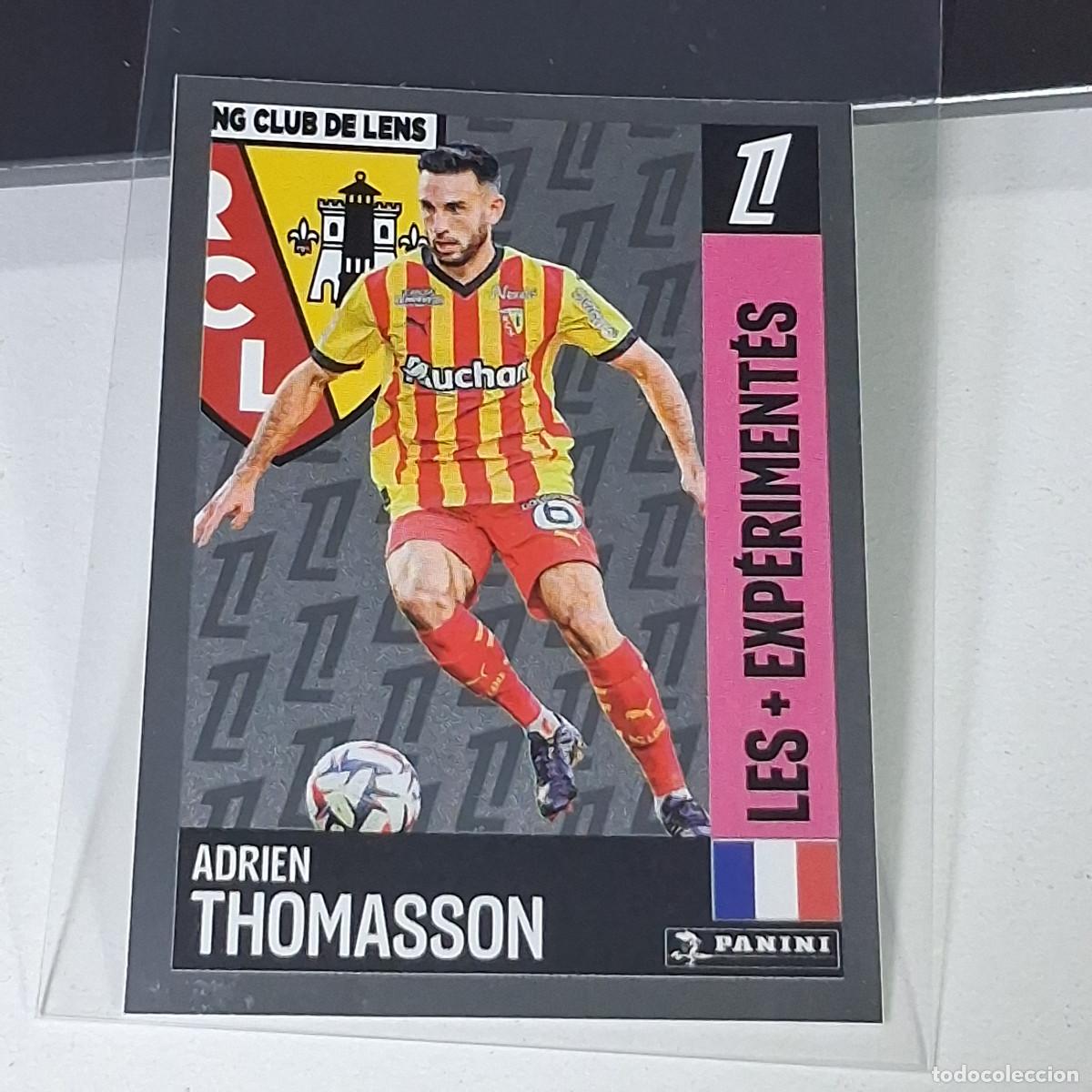 Cromos de f&uacute;tbol: B40 95 ADRIEN THOMASSON LENS CROMO FUTBOL PANINI LIGUE 1 FOOT 24-25 LIGA FRANCIA 2024-2025