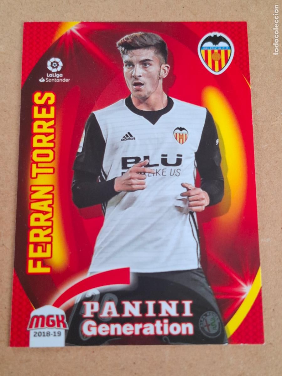 Cromos de f&uacute;tbol: MUNDICROMO 2018 2019 18 19 - 483 FERRAN TORRES ( ROOKIE ) - VALENCIA CF - CP14