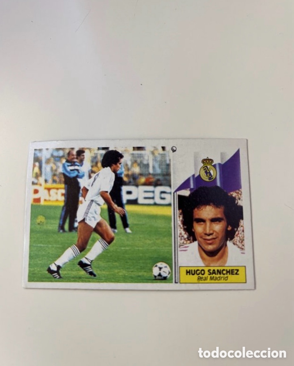 Cromos de f&uacute;tbol: Cromo Hugo S&aacute;nchez 86/87 Ed. Este
