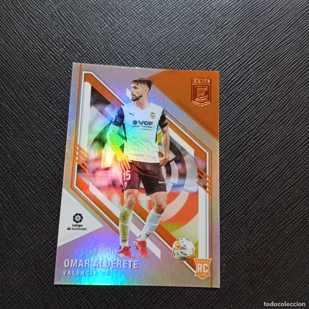 Cromos de f&uacute;tbol: 164 OMAR ALDERETE VALENCIA PANINI DONRUSS ELITE 2021 2022 CROMO 21 22 - (MD96/97-1) PG17