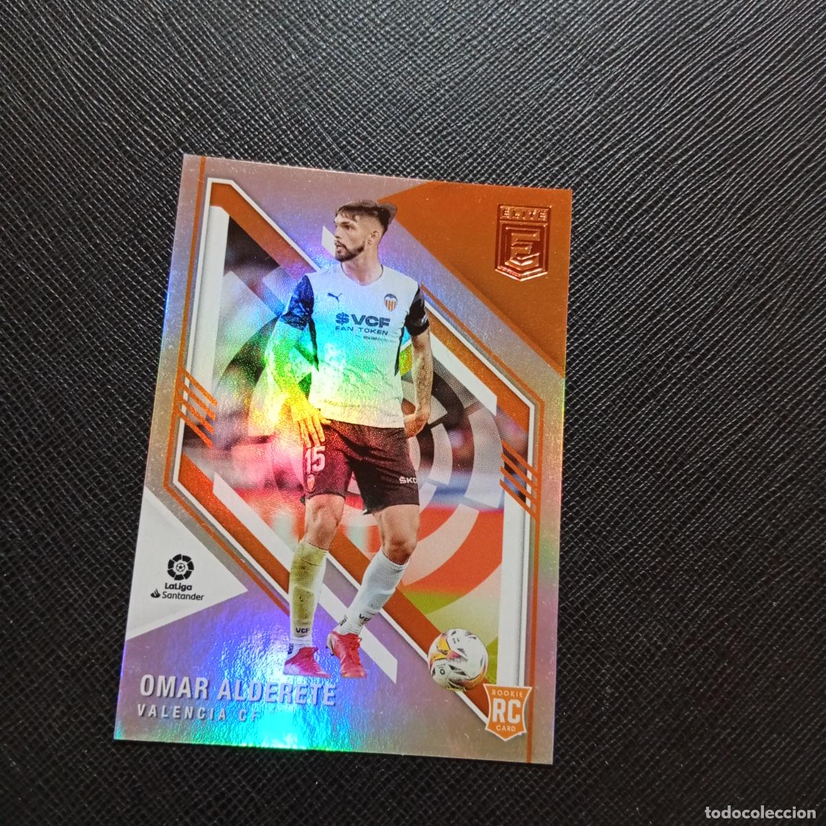 Cromos de f&uacute;tbol: 164 OMAR ALDERETE VALENCIA PANINI DONRUSS ELITE 2021 2022 CROMO 21 22 - (MD96/97-1) PG18