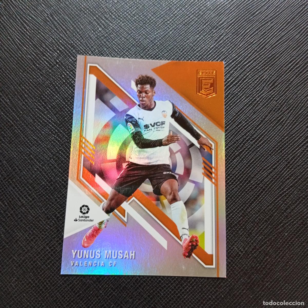 Figurine di Calcio: 166 YUNUS MUSAH VALENCIA PANINI DONRUSS ELITE 2021 2022 CROMO 21 22 - (MD96/97-1) PG19