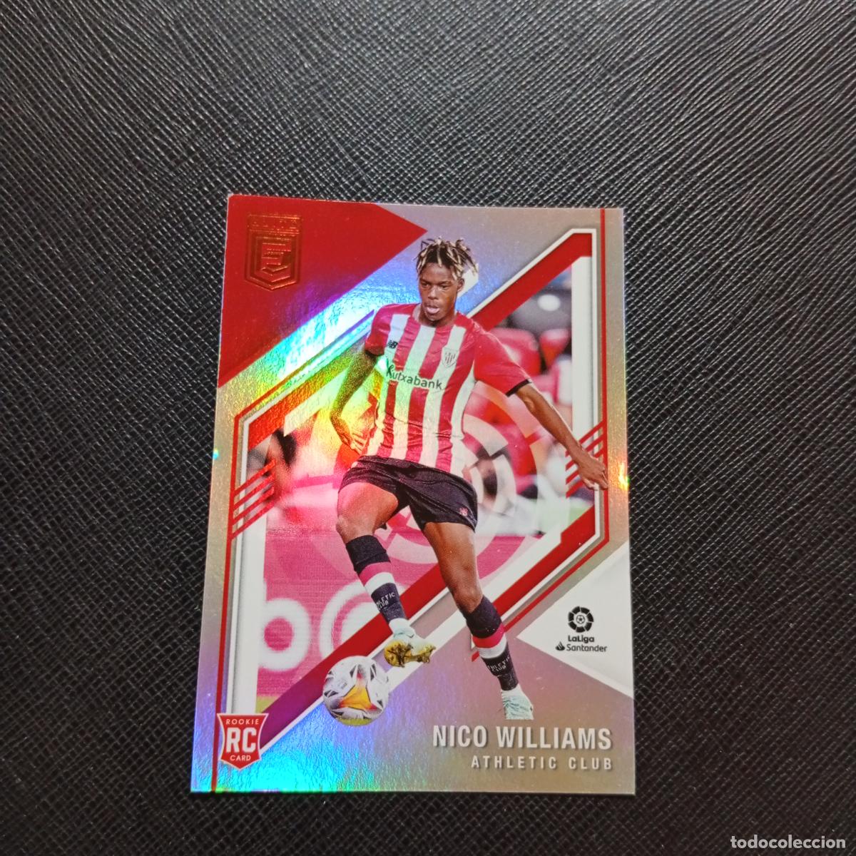 Figurine di Calcio: 176 NICO WILLIAMS BILBAO PANINI DONRUSS ELITE 2021 2022 CROMO 21 22 - (MD96/97-1) PG19 B