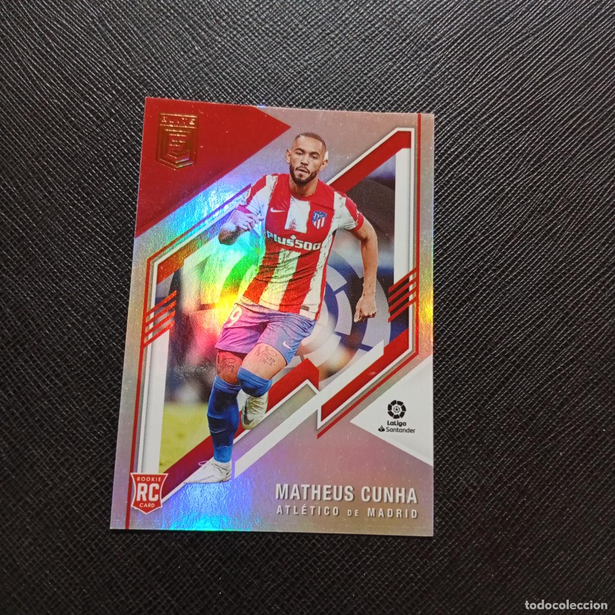 Cartes &agrave; collectionner de Football: 178 MATHEUS CUNHA AT MADRID PANINI DONRUSS ELITE 2021 2022 CROMO 21 22 - (MD96/97-1) PG20