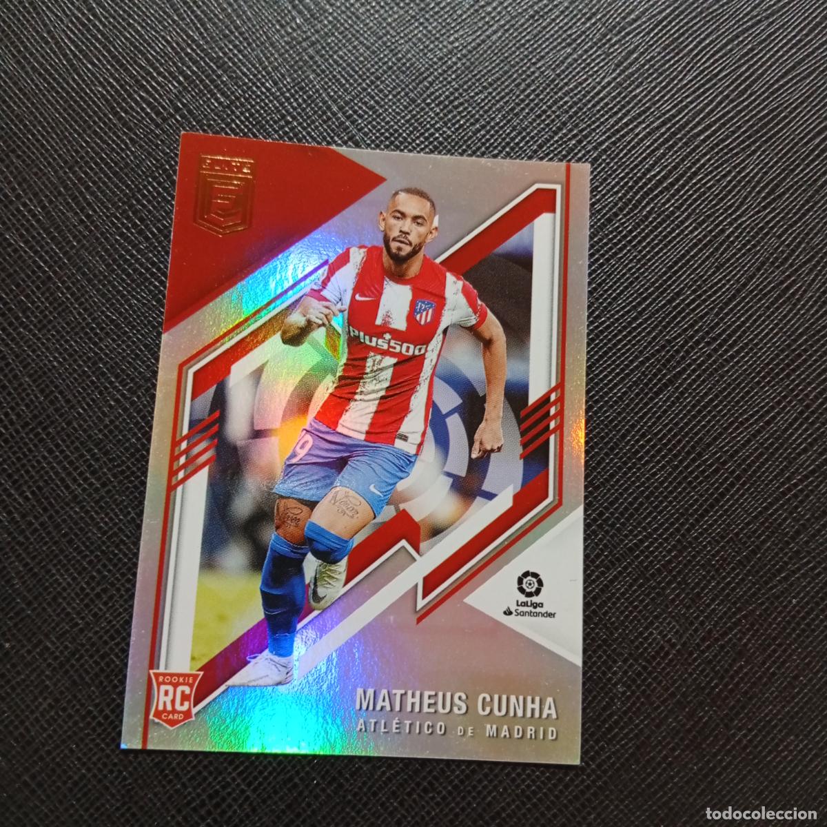 Cartes &agrave; collectionner de Football: 178 MATHEUS CUNHA AT MADRID PANINI DONRUSS ELITE 2021 2022 CROMO 21 22 - (MD96/97-1) PG20 B