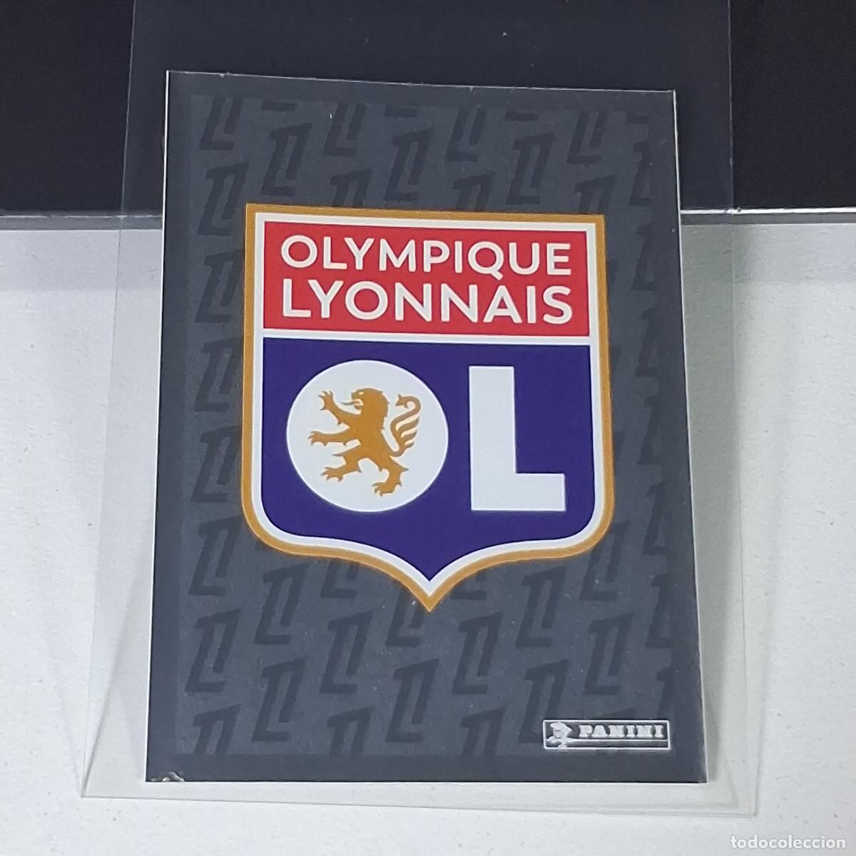 Cromos de f&uacute;tbol: B40 179 ESCUDO BADGE OLYMPIQUE LYON CROMO FUTBOL PANINI LIGUE 1 FOOT 24-25 LIGA FRANCIA 2024-2025