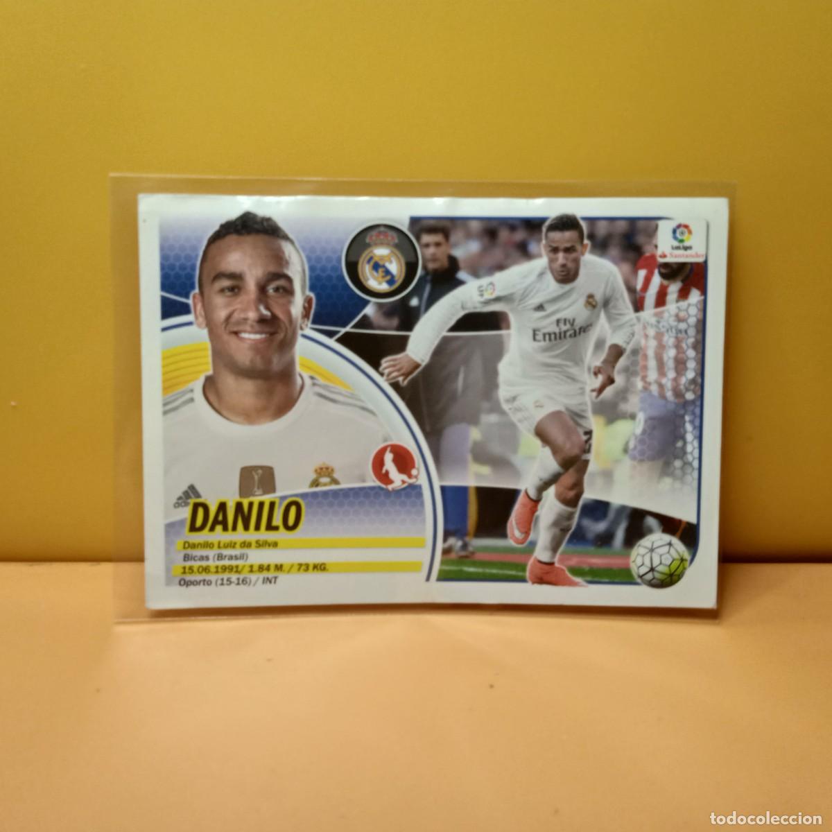 Cromos de f&uacute;tbol: EDICIONES ESTE 2016 2017 16 17 REAL MADRID DANILO 3B 3 A