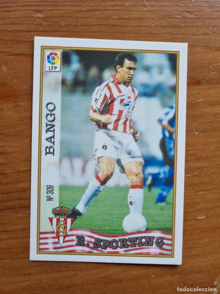 Figurine di Calcio: 308 BANGO (Sporting de Gij&oacute;n). Las Fichas de la Liga 1997 1998 97 98 (Mundicromo)