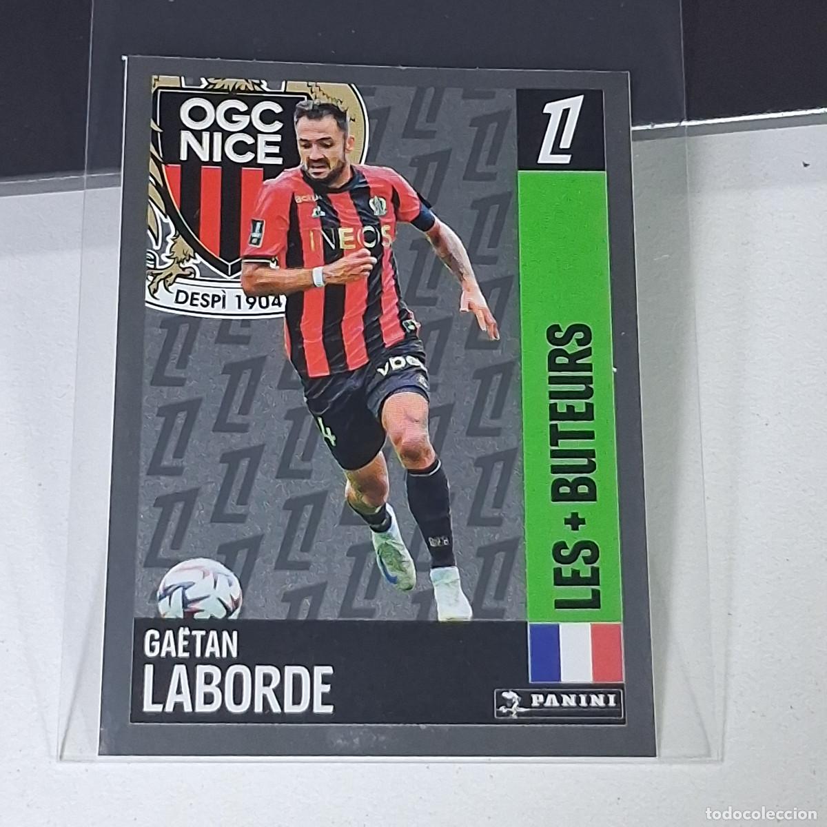 Cartes &agrave; collectionner de Football: B40 205 GAETAN LABORDE NICE CROMO FUTBOL PANINI LIGUE 1 FOOT 24-25 LIGA FRANCIA 2024-2025