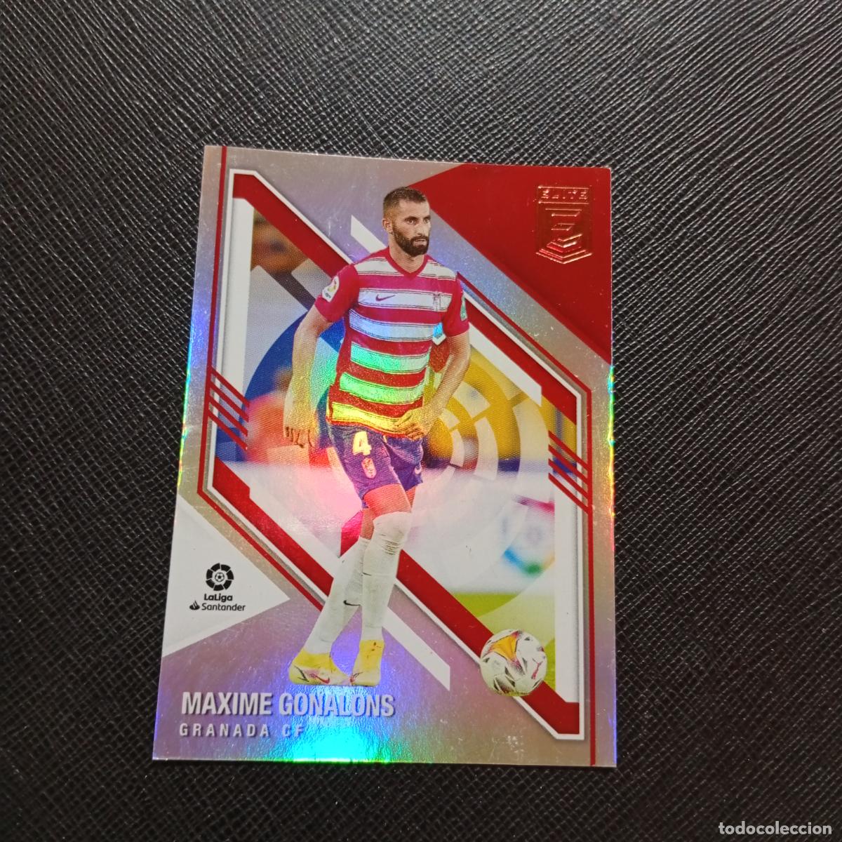 Cartes &agrave; collectionner de Football: 77 MAXIME GONALONS GRANADA PANINI DONRUSS ELITE 2021 2022 CROMO 21 22 - (MD96/97-1) PG25