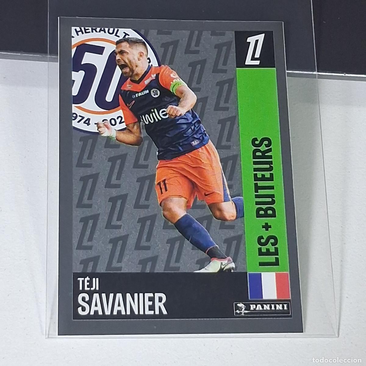Cartes &agrave; collectionner de Football: B40 210 TEJI SAVANIER MONTPELLIER CROMO FUTBOL PANINI LIGUE 1 FOOT 24-25 LIGA FRANCIA 2024-2025
