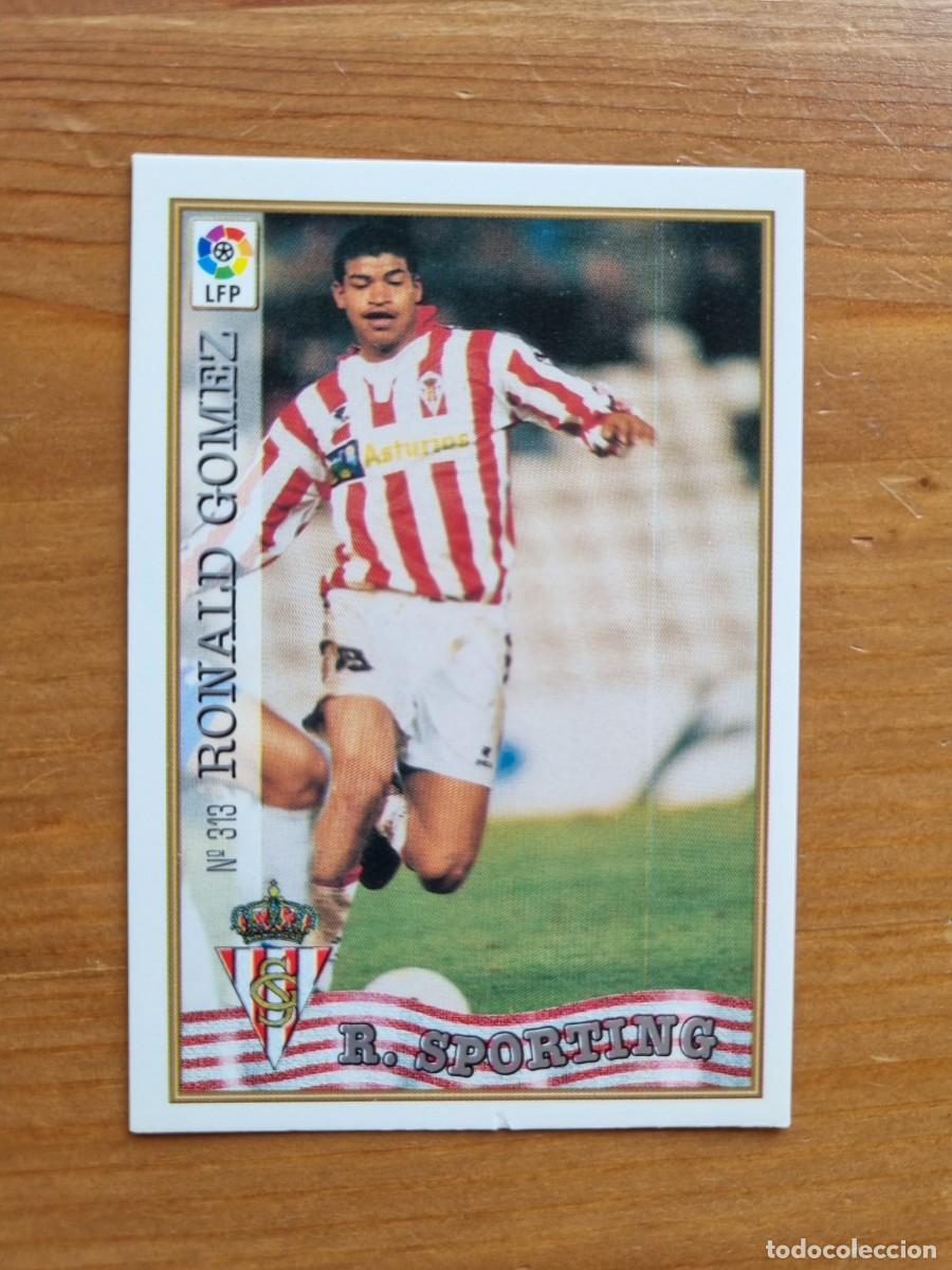 Cartes &agrave; collectionner de Football: 313 RONALD G&Oacute;MEZ (Sporting de Gij&oacute;n). Las Fichas de la Liga 1997 1998 97 98 (Mundicromo)