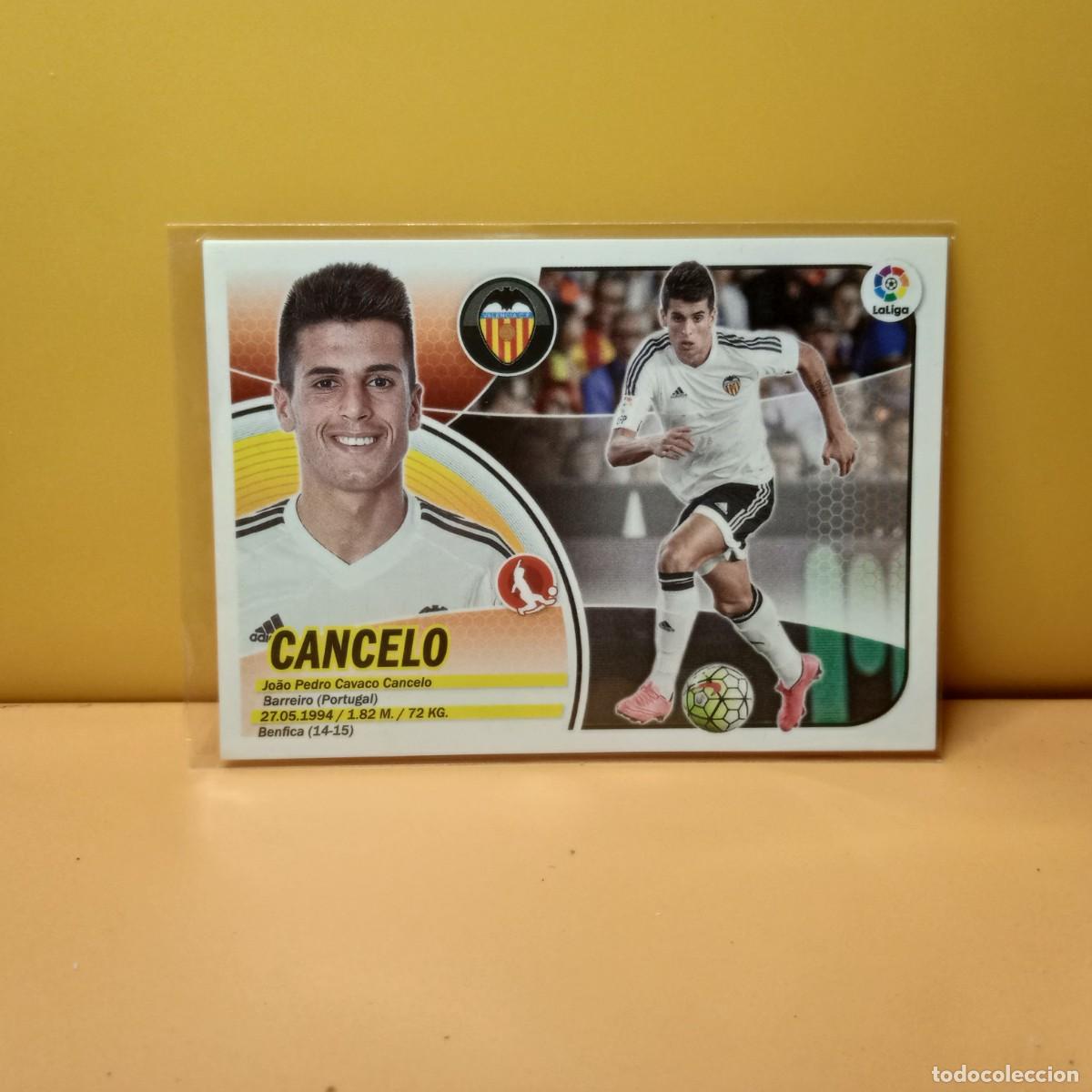 Cromos de f&uacute;tbol: EDICIONES ESTE 2016 2017 16 17 VALENCIA C.F CANCELO 3