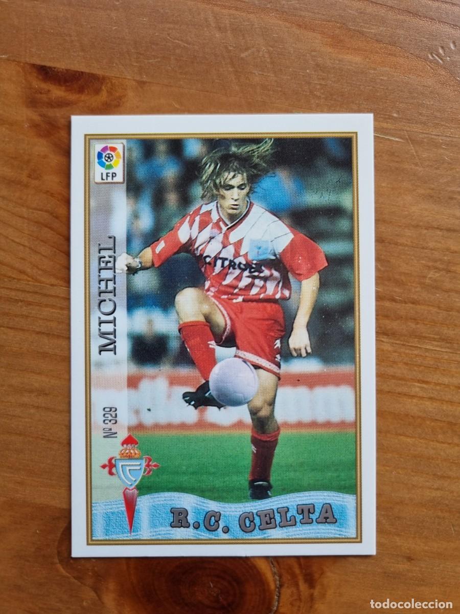 Figurine di Calcio: 329 MICHEL (Celta de Vigo). Las Fichas de la Liga 1997 1998 97 98 (Mundicromo)