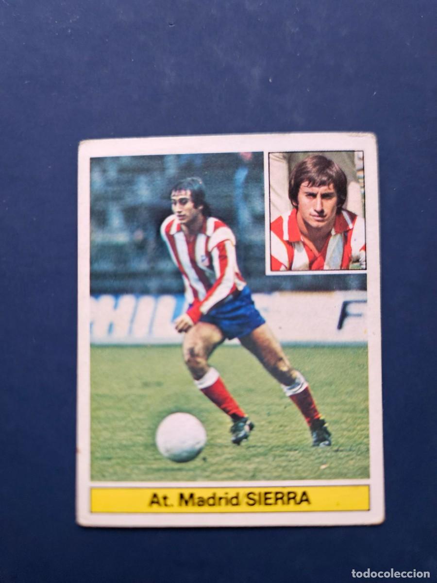 Cromos de f&uacute;tbol: SIERRA ATLETICO MADRID LIGA ESTE 81 82 1981 1982 SIN PEGAR NUNCA PEGADO
