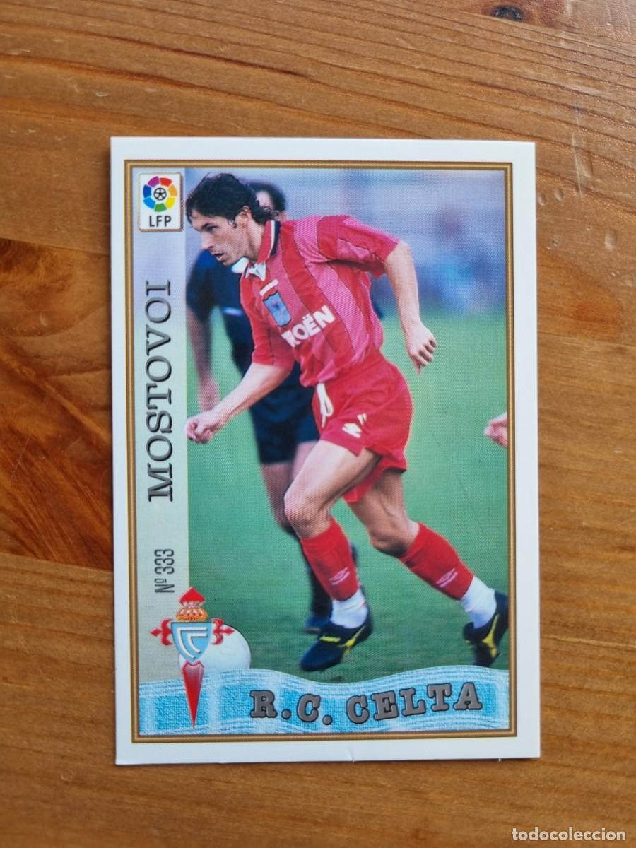 Cromos de f&uacute;tbol: 333 MOSTOVOI (Celta de Vigo). Las Fichas de la Liga 1997 1998 97 98 (Mundicromo)