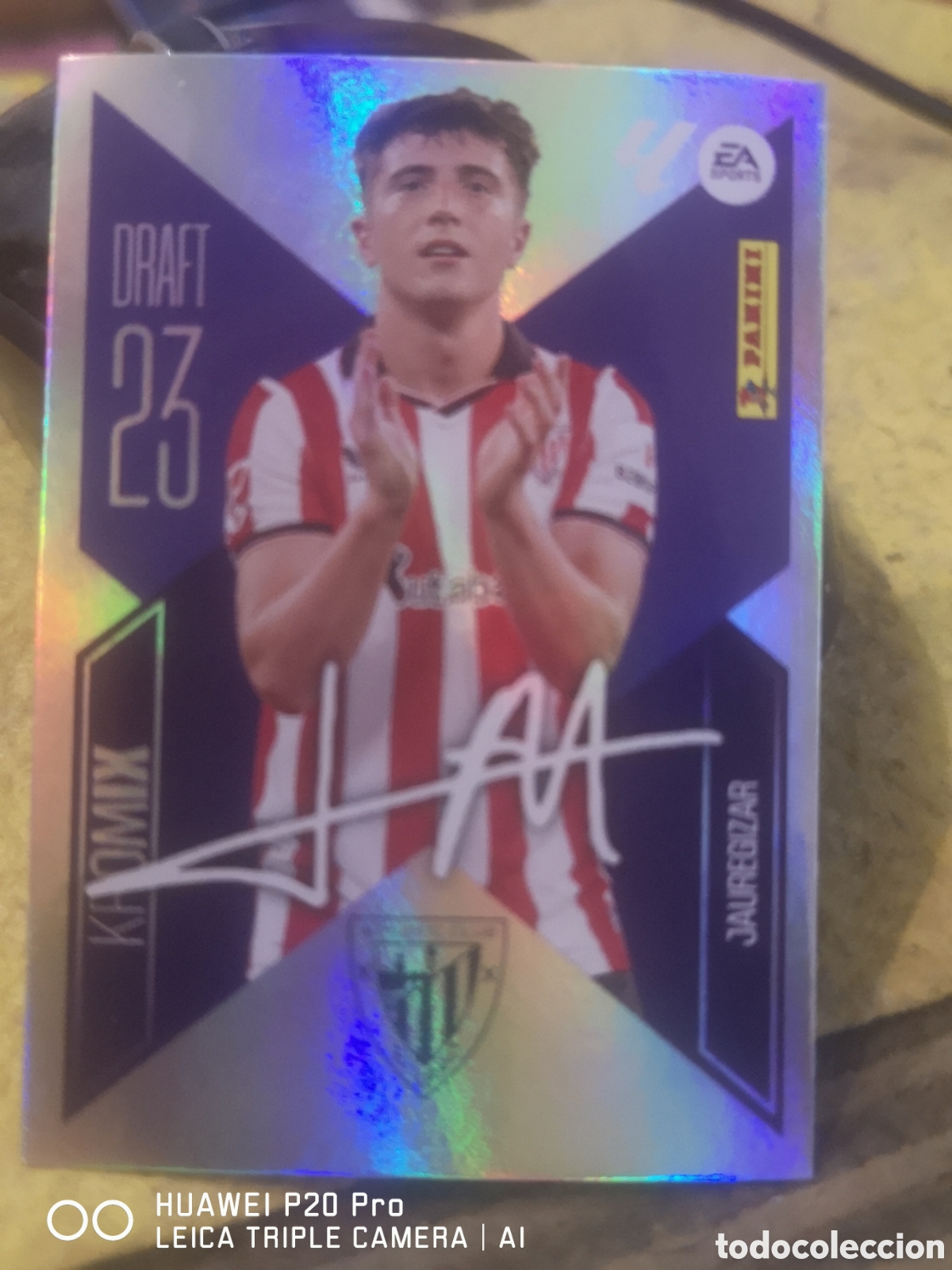 Cartes &agrave; collectionner de Football: LIGA ESTE 2026 2027 26 27 JAUREGUIZAR DRAFT KROMIX 23 ATHLETIC DE BILBAO 11
