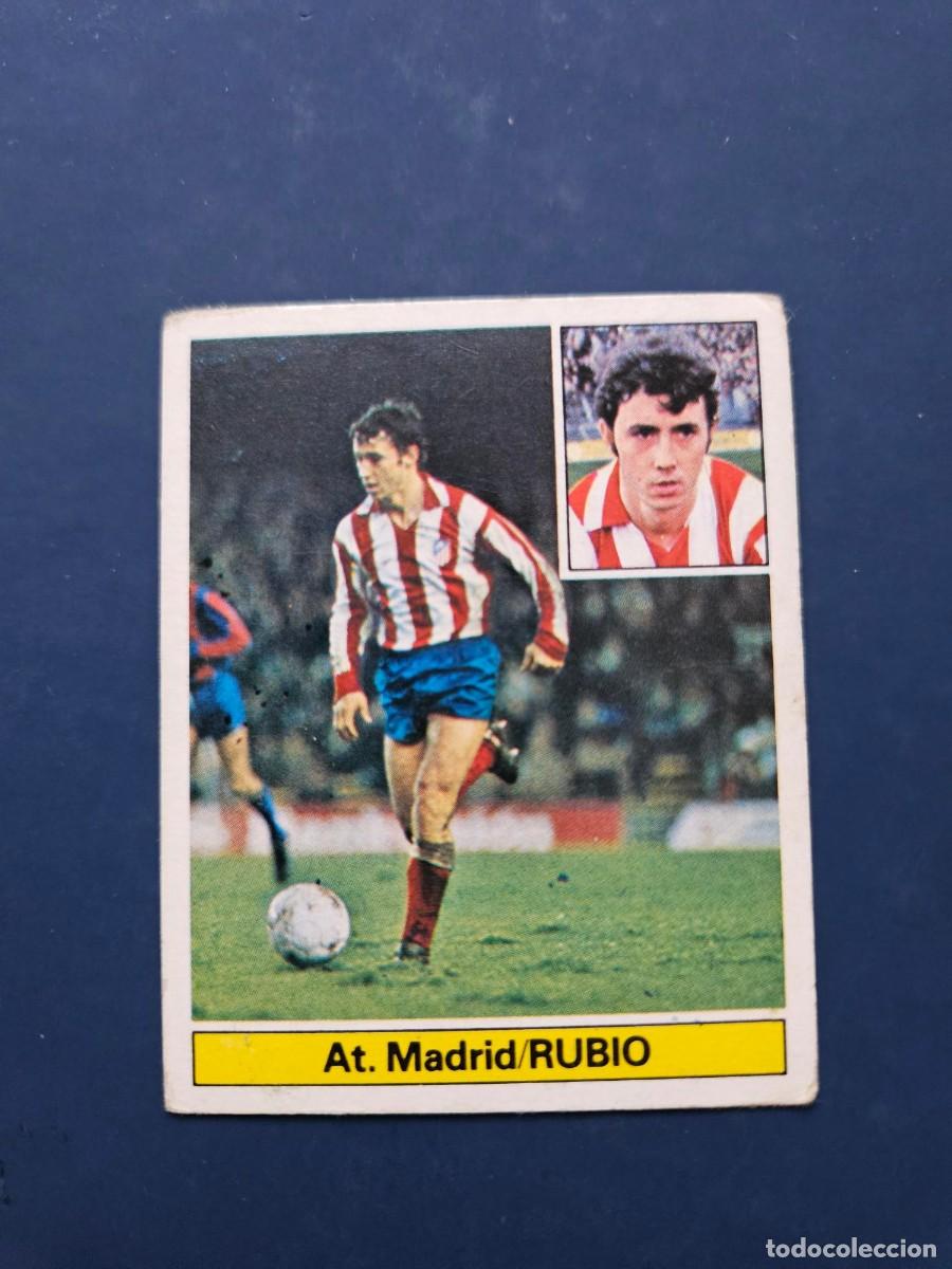 Cartes &agrave; collectionner de Football: RUBIO ATLETICO MADRID LIGA ESTE 81 82 1981 1982 SIN PEGAR NUNCA PEGADO