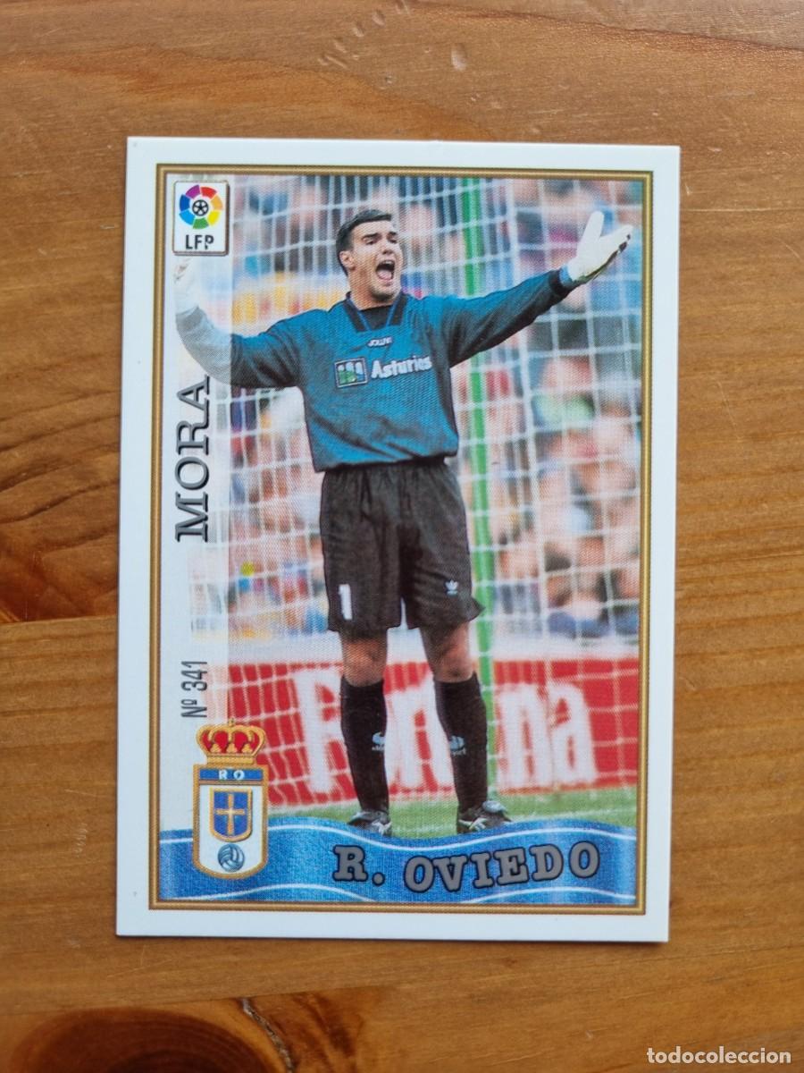 Figurine di Calcio: 341 MORA (Real Oviedo). Las Fichas de la Liga 1997 1998 97 98 (Mundicromo)