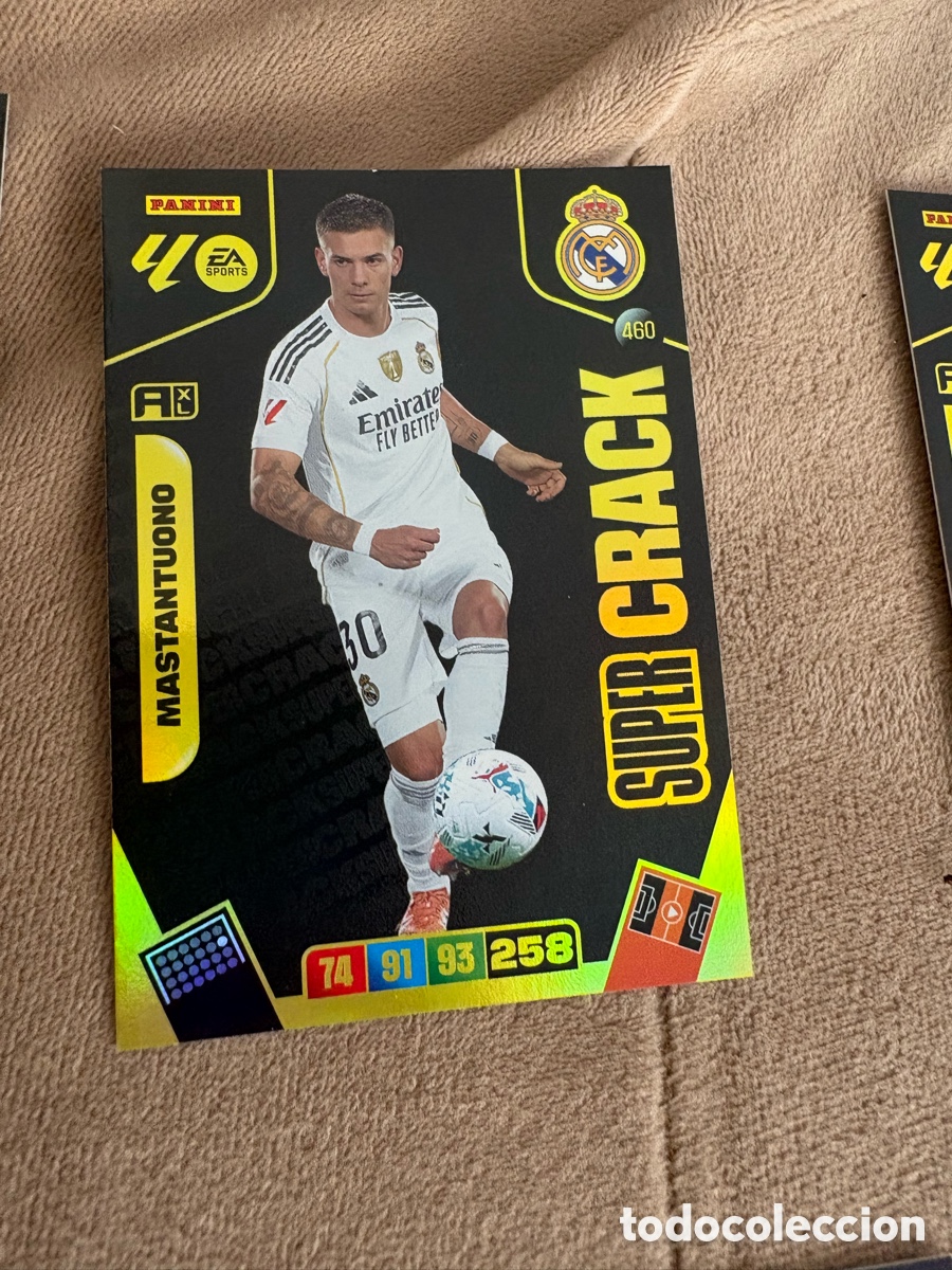 Cromos de f&uacute;tbol: 460.- MASTANTUONO -SUPER CRACK- (R. MADRID) ADRENALYN XL LIGA 2025/26 (PANINI)