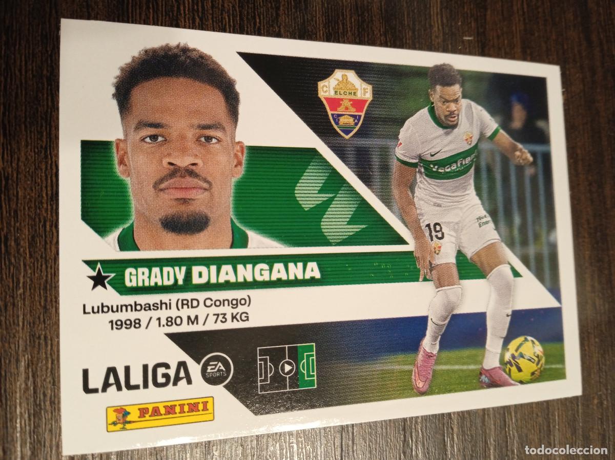 Cromos de f&uacute;tbol: Cromo Panini Liga Este 2026/2027 26/27 Elche Diangana 19