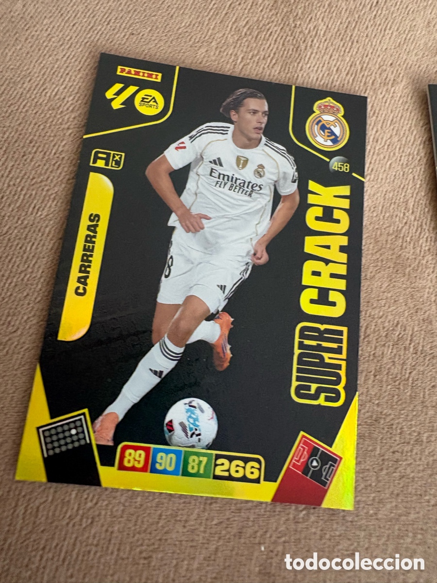 Cromos de f&uacute;tbol: Carreras Super Crack Adrenalyn XL 2025-26 - Real Madrid