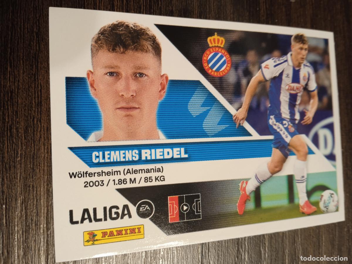 Cromos de f&uacute;tbol: Cromo Panini Liga Este 2026/2027 26/27 Espanyol Riedel 7