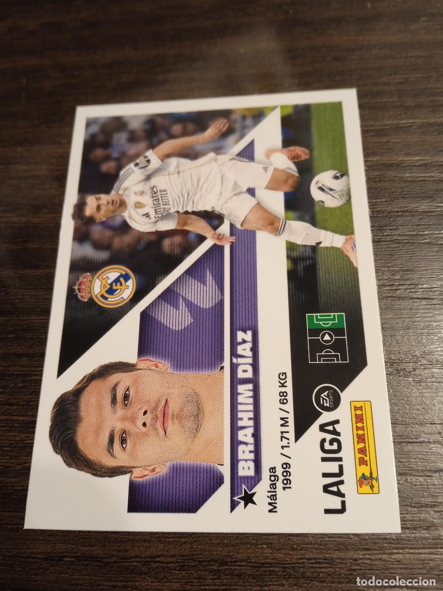 Cromos de f&uacute;tbol: Cromo Panini Liga Este 2026/2027 26/27 Real Madrid Brahim Diaz 16B