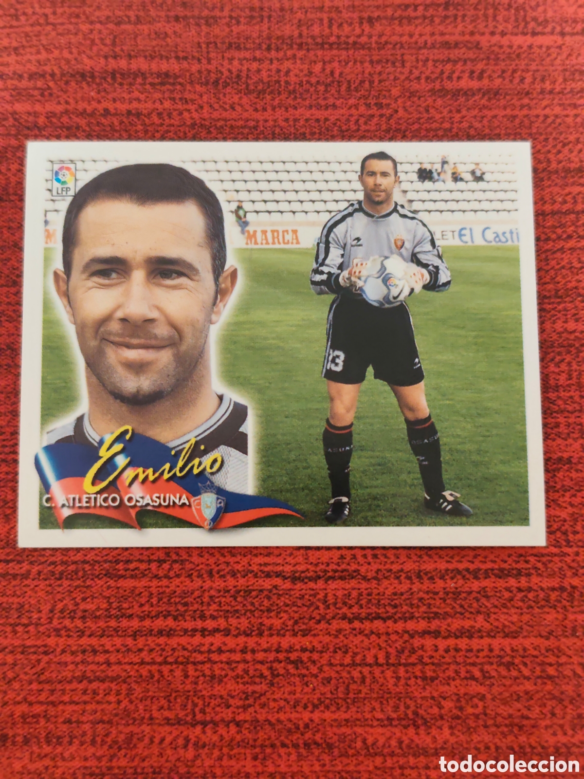 Cromos de f&uacute;tbol: BAJA EMILIO OSASUNA EDICIONES ESTE 2000 2001