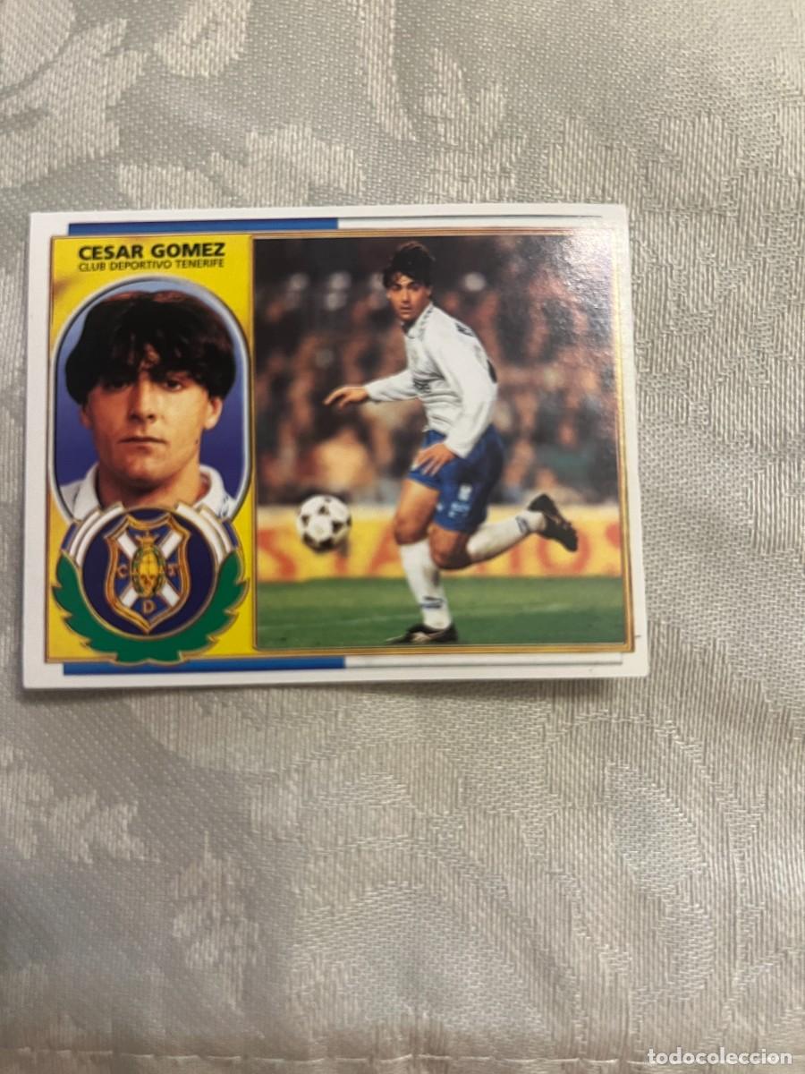 Cromos de f&uacute;tbol: C&Eacute;SAR G&Oacute;MEZ TENERIFE SIN PEGAR EDICIONES ESTE 1996-97
