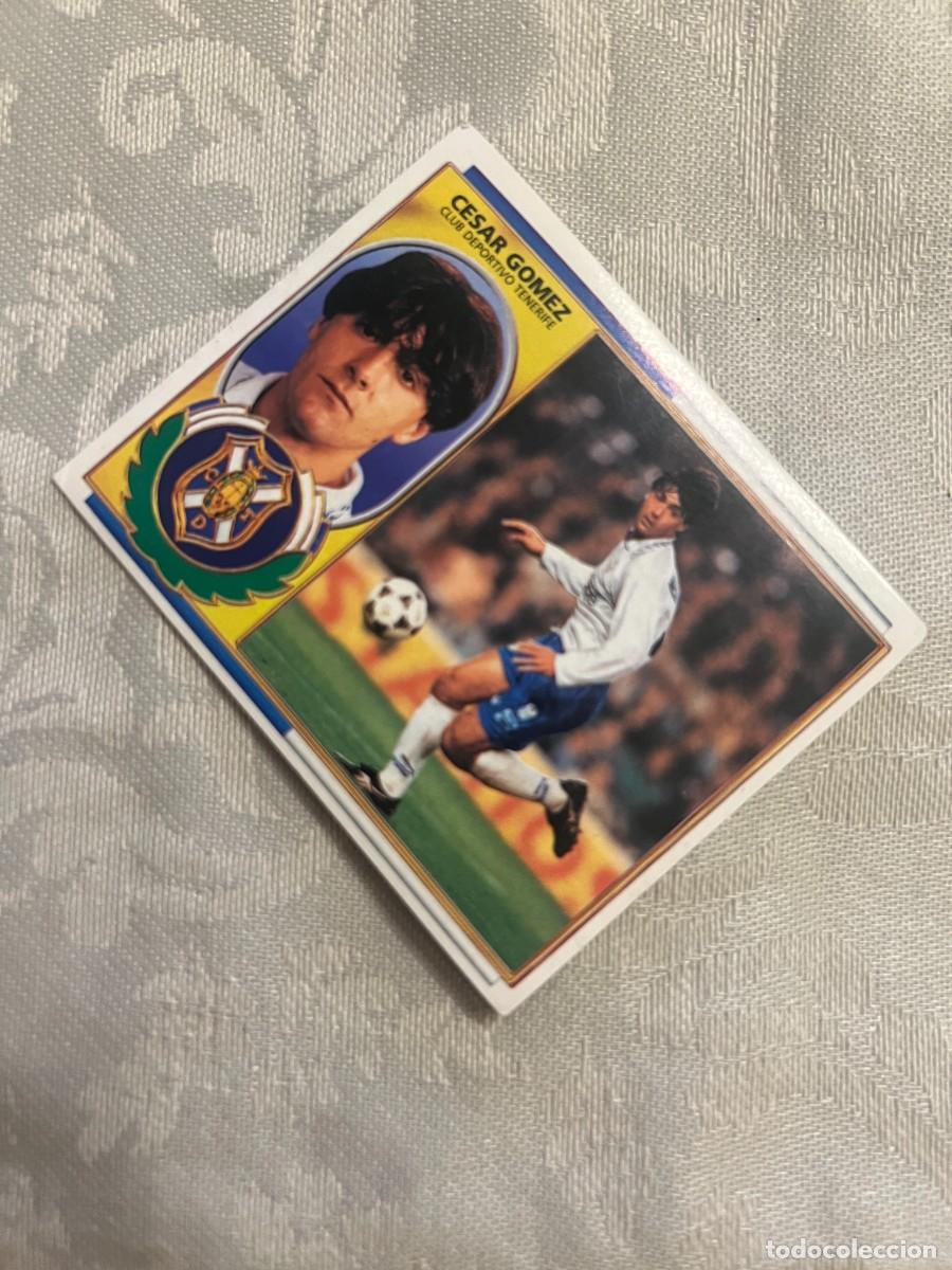 Cromos de f&uacute;tbol: C&Eacute;SAR G&Oacute;MEZ TENERIFE SIN PEGAR EDICIONES ESTE 1996-97