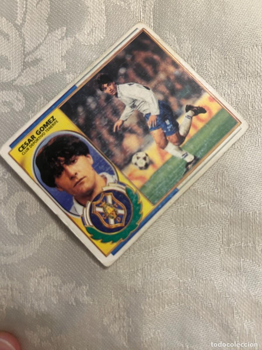 Cromos de f&uacute;tbol: C&Eacute;SAR G&Oacute;MEZ TENERIFE SIN PEGAR EDICIONES ESTE 1996-97
