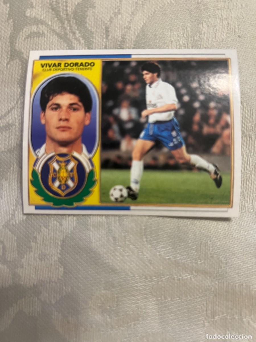 Cromos de f&uacute;tbol: VIVAR DORADO TENERIFE SIN PEGAR EDICIONES ESTE 1996-97