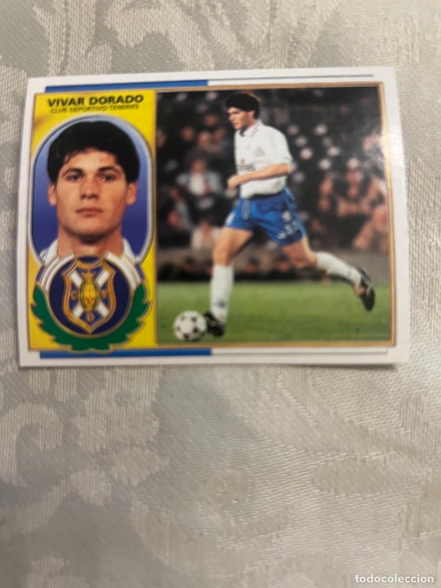 Cromos de f&uacute;tbol: VIVAR DORADO TENERIFE SIN PEGAR EDICIONES ESTE 1996-97