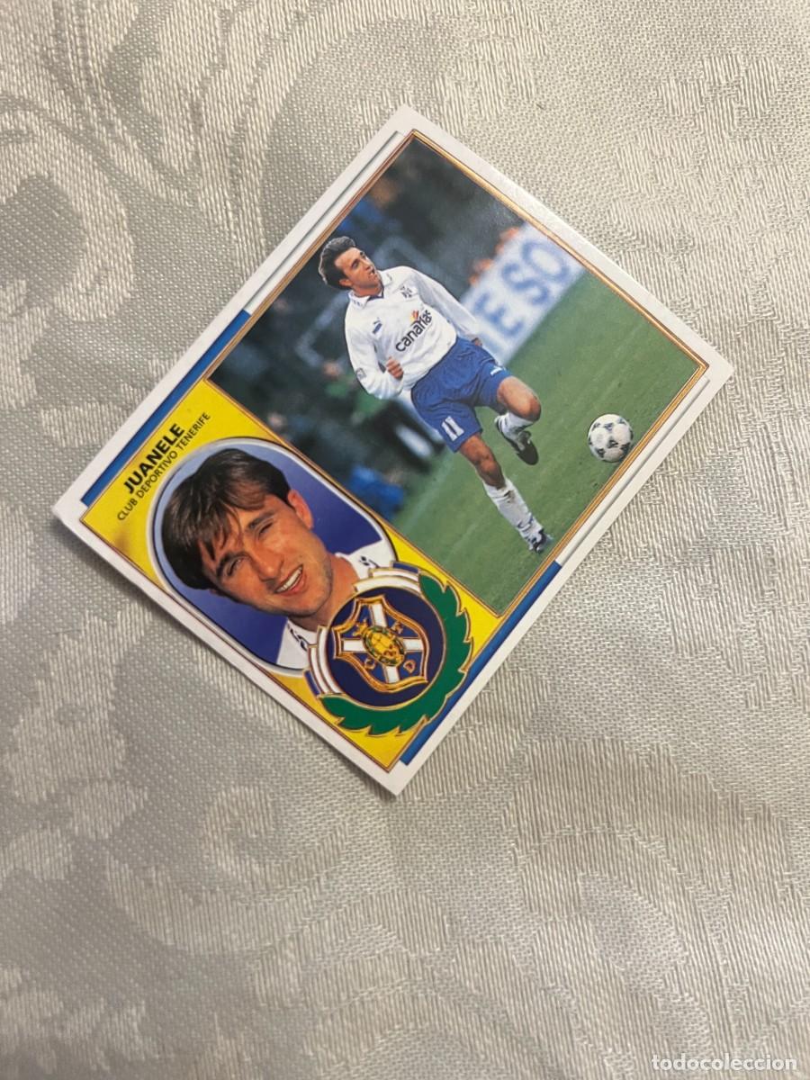 Cromos de f&uacute;tbol: JUANELE TENERIFE SIN PEGAR EDICIONES ESTE 1996-97