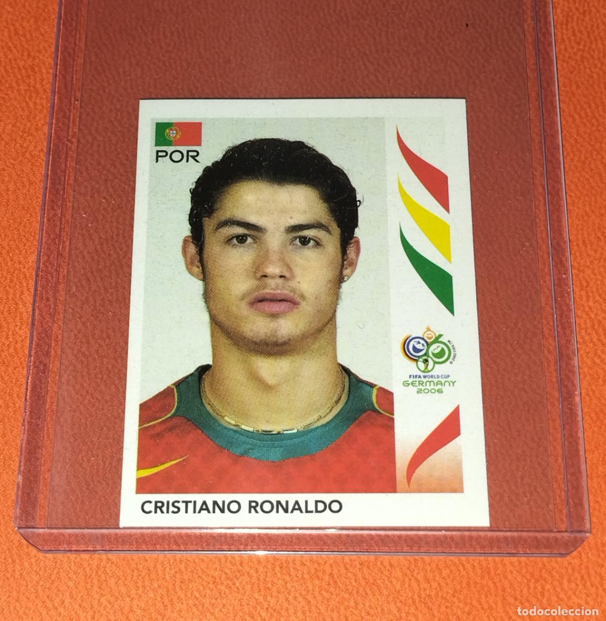 Cromos de f&uacute;tbol: 298 CRISTIANO RONALDO VERSION ITALIA PORTUGAL STICKER FIFA WORLD CUP GERMANY 2006 ALEMANIA PANINI