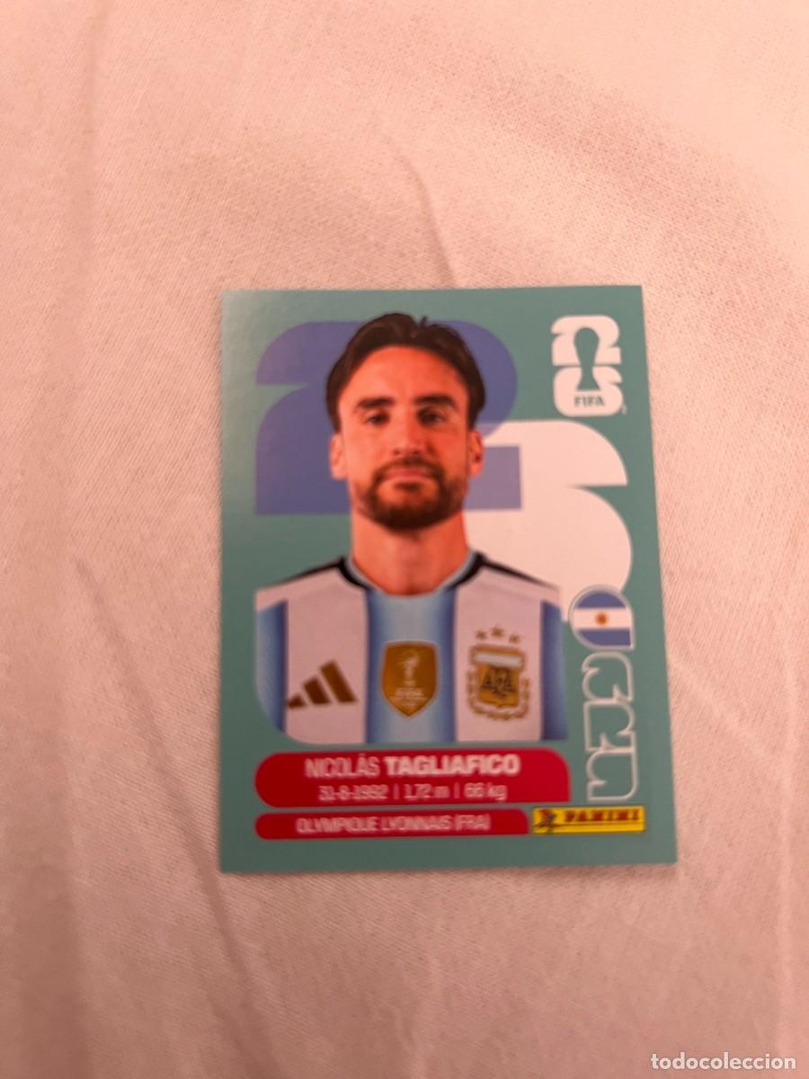 Cromos de f&uacute;tbol: NICOLAS TAGLIAFICO SELECCI&Oacute;N ARGENTINA 6 PANINI MUNDIAL FIFA WORLD CUP 2026 PANINI
