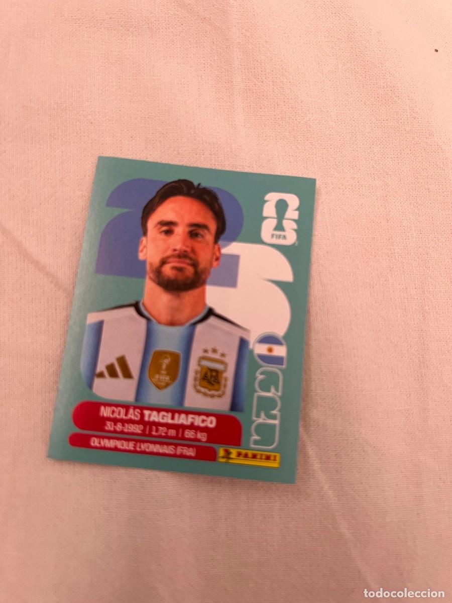 Cromos de f&uacute;tbol: NICOLAS TAGLIAFICO SELECCI&Oacute;N ARGENTINA 6 PANINI MUNDIAL FIFA WORLD CUP 2026 PANINI