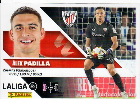 Cromos de f&uacute;tbol: CROMO PANINI LIGA ESTE 26 27 - N&ordm; 4 - PADILLA - ATHLETIC DE BILBAO