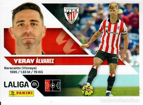 Cromos de f&uacute;tbol: CROMO PANINI LIGA ESTE 26 27 - N&ordm; 6 B - YERAY - ATHLETIC DE BILBAO