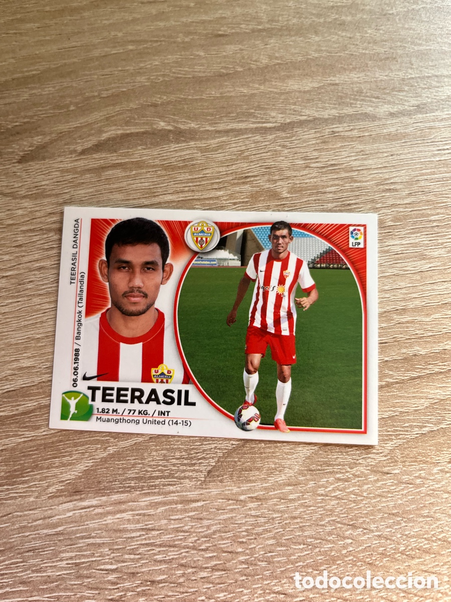 Cartes &agrave; collectionner de Football: 13 TEERASIL &Uacute;LTIMOS FICHAJES LIGA ESTE EDICIONES ESTE 2014 2015 14 15 ALMER&Iacute;A