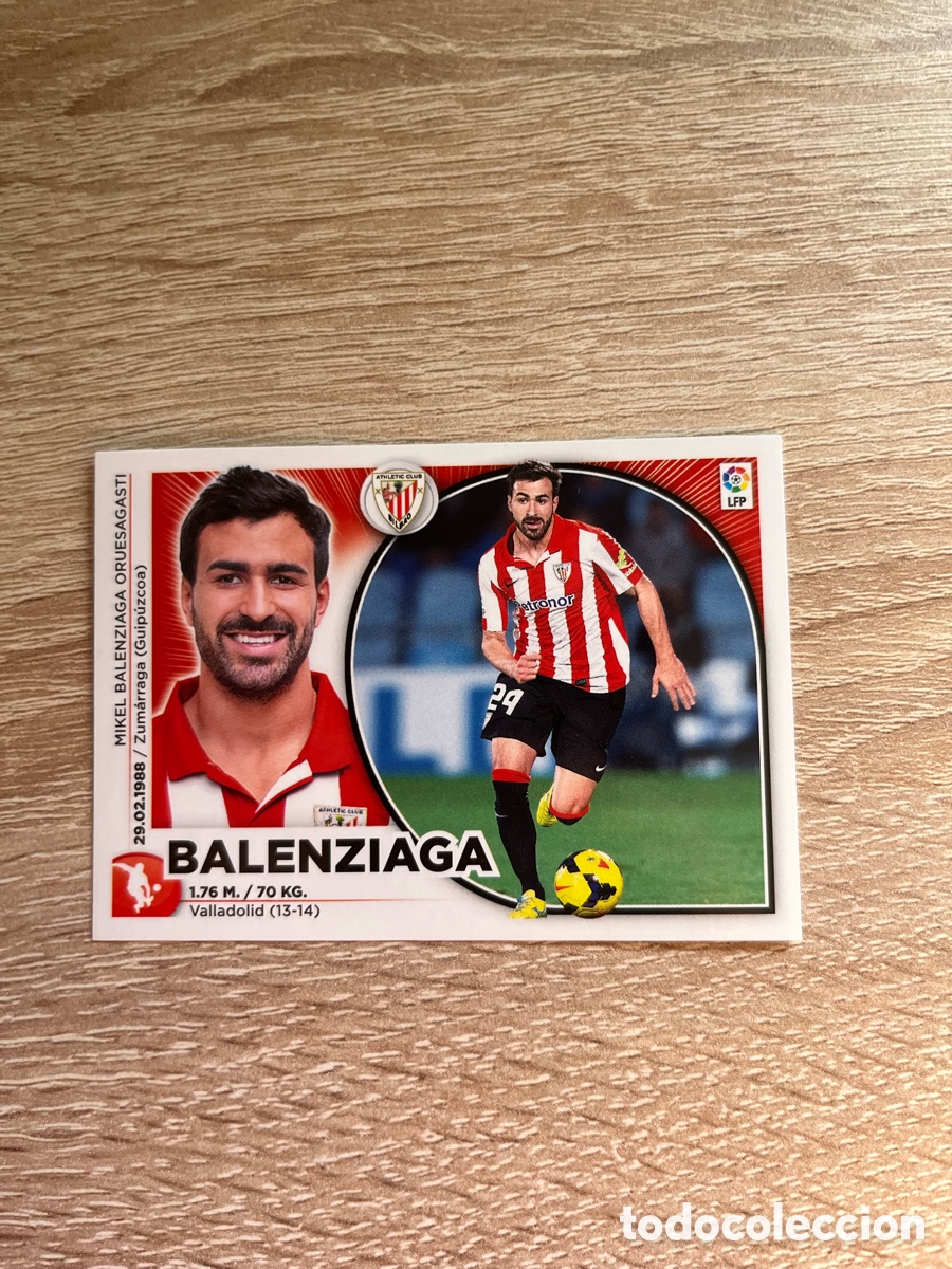 Cromos de f&uacute;tbol: BALENZIAGA LIGA ESTE EDICIONES ESTE 2014 2015 14 15 ATHLETIC CLUB DE BILBAO