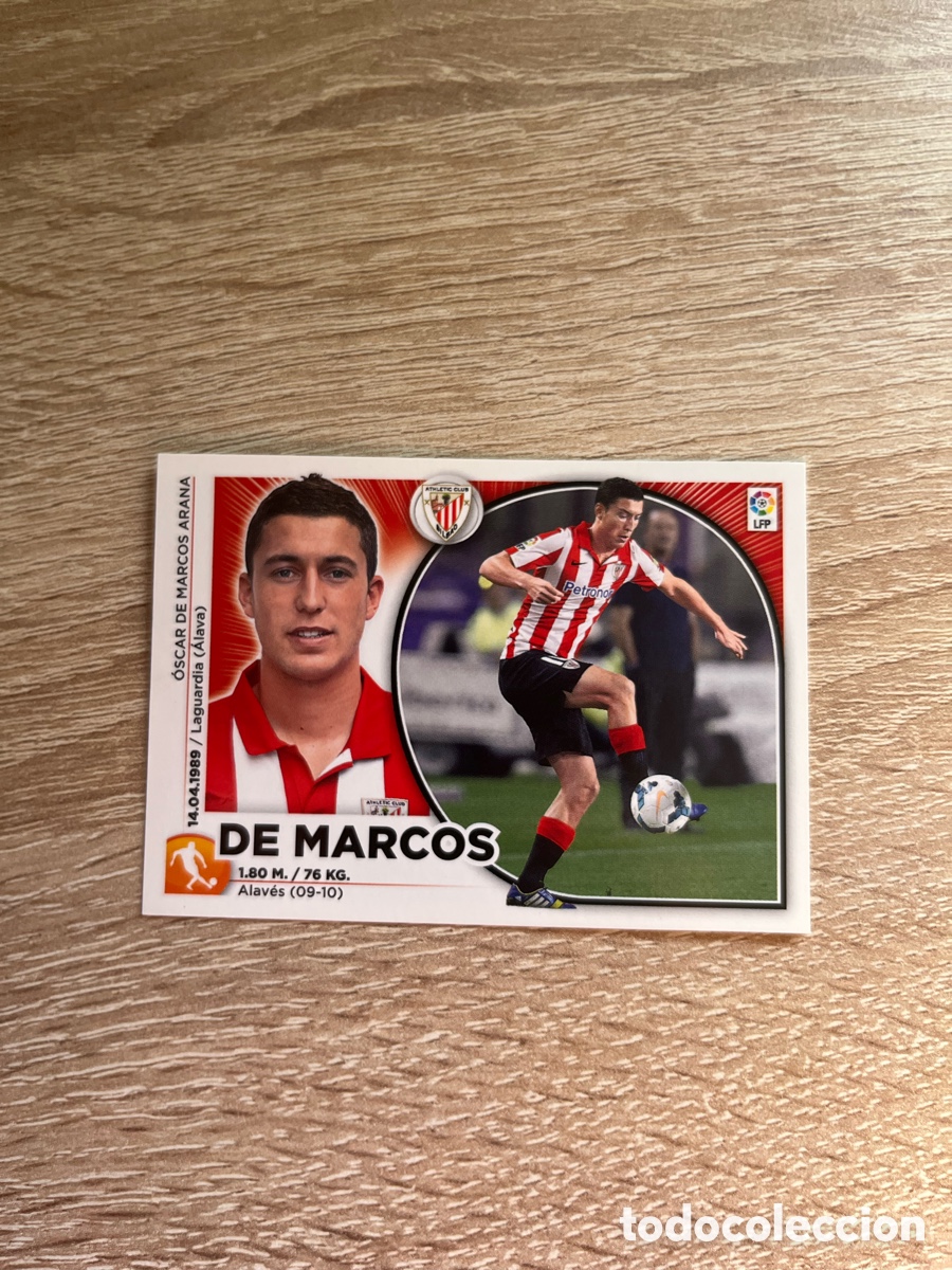 Cromos de f&uacute;tbol: DE MARCOS LIGA ESTE EDICIONES ESTE 2014 2015 14 15 ATHLETIC CLUB DE BILBAO